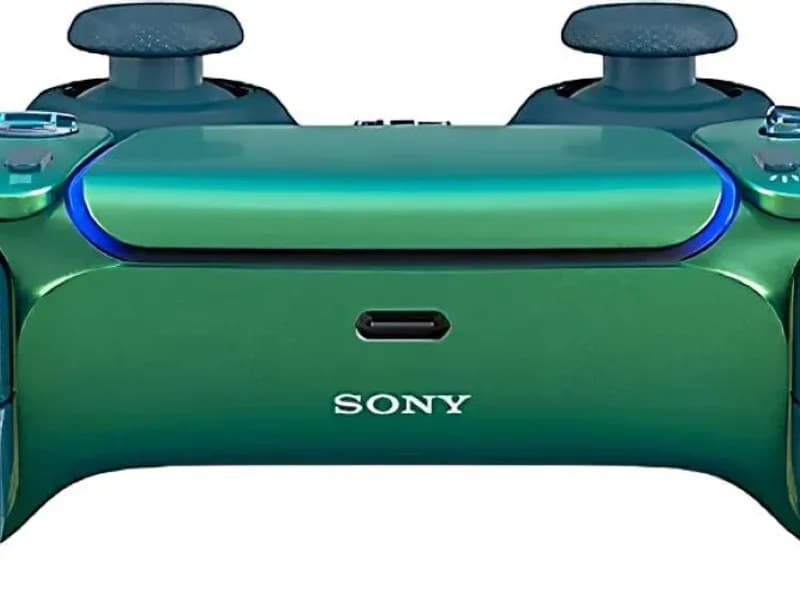Геймпад Sony DualSense PlayStation 5, бирюзовый хром 4