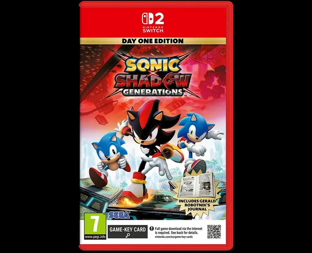Игра Sonic x Shadow Generations. Day One Edition (Nintendo Switch 2, русские субтитры)