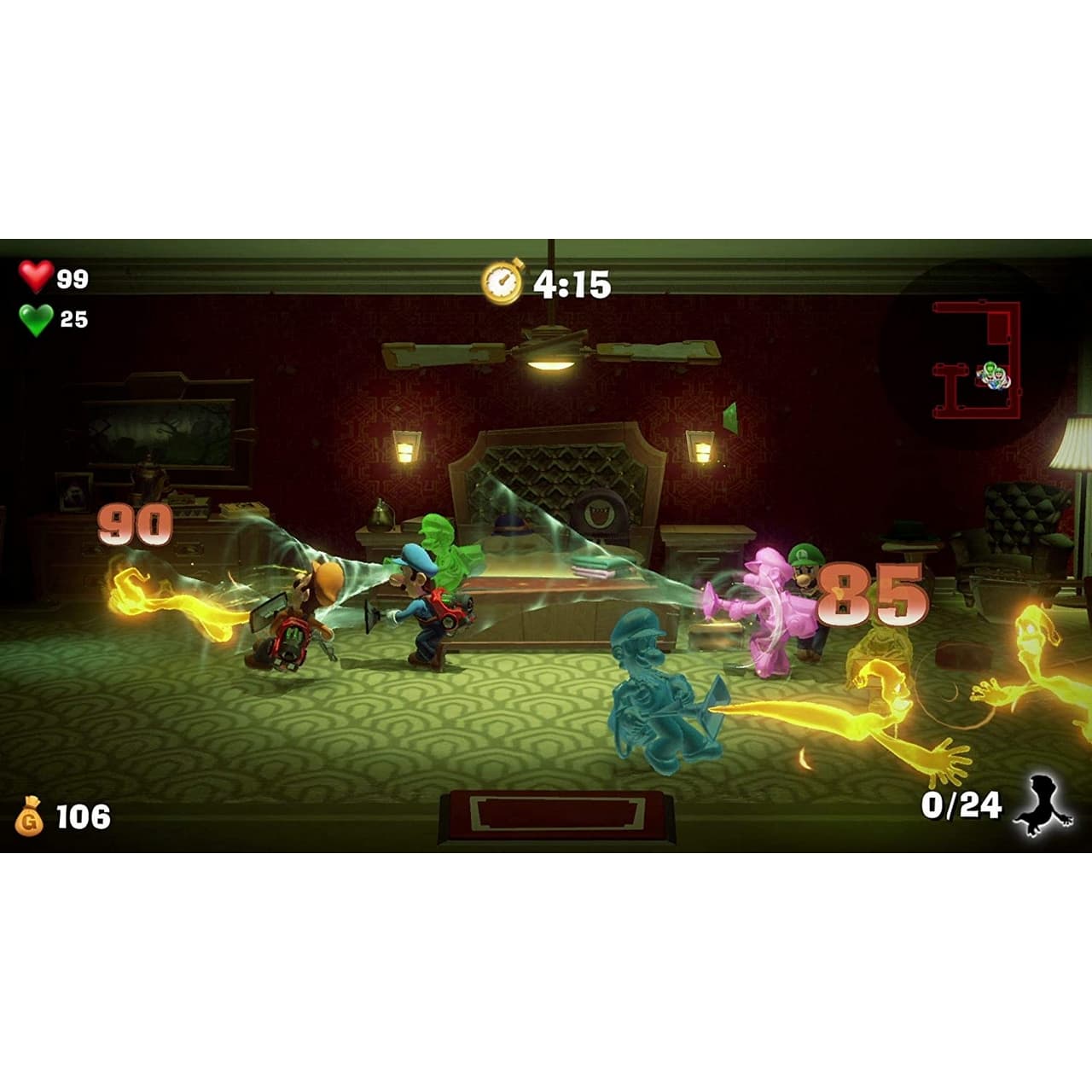 Игра Luigi's Mansion 3 (Nintendo Switch, английская версия) 4