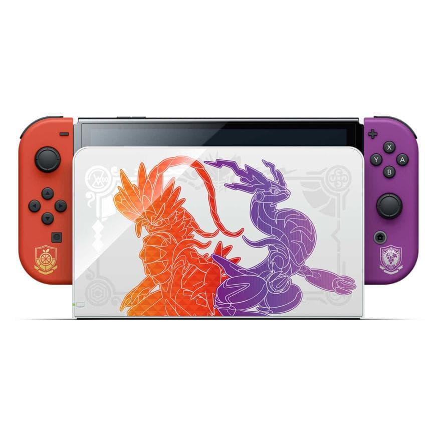 Игровая приставка Nintendo Switch OLED Pokemon Scarlet and Violet Edition 4