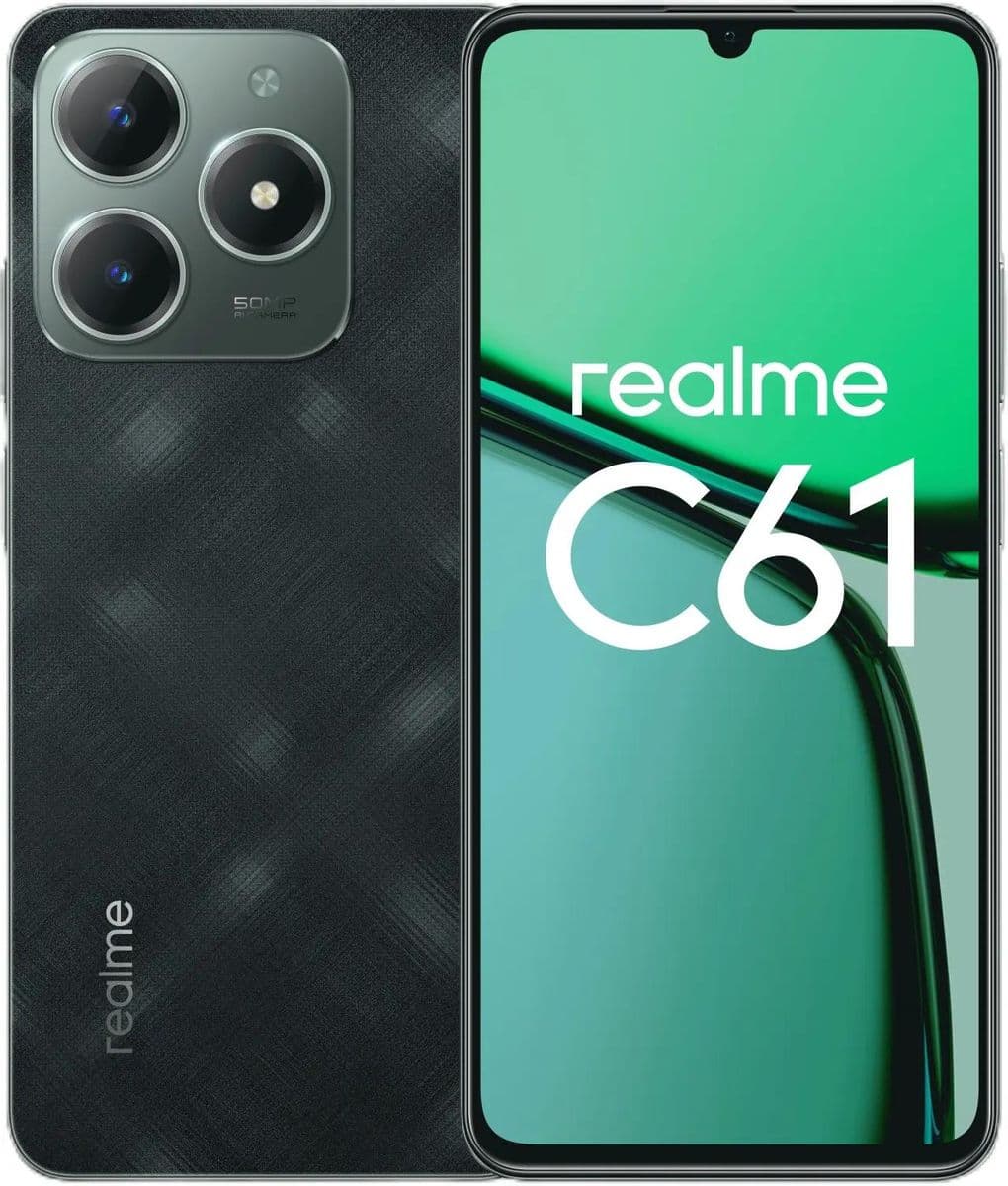 Смартфон realme C61, 6/128 ГБ (Green | Зеленый)