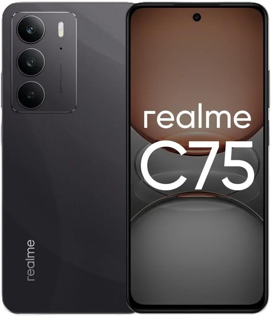 Смартфон realme C75,  8/128 ГБ Черный