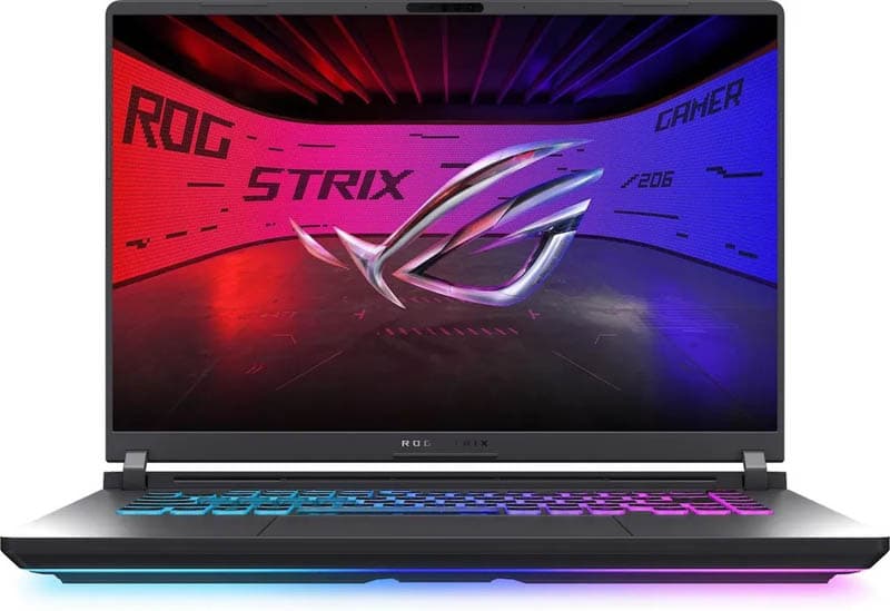 Игровой ноутбук Asus ROG Strix G16 G614PR-G16.R95070TI (Ryzen 9 8940HS, 32 ГБ, 1024 ГБ, RTX 5070 Ti, 165 Гц, Win 11 Home) Серый
