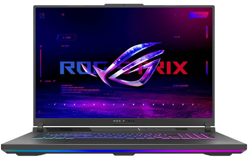 Игровой ноутбук Asus ROG Strix G18 G814PP-DS94 (Ryzen 9 8940HX, 32 ГБ, 1 ТБ, RTX 5070, 240 Гц, Win 11) Черный