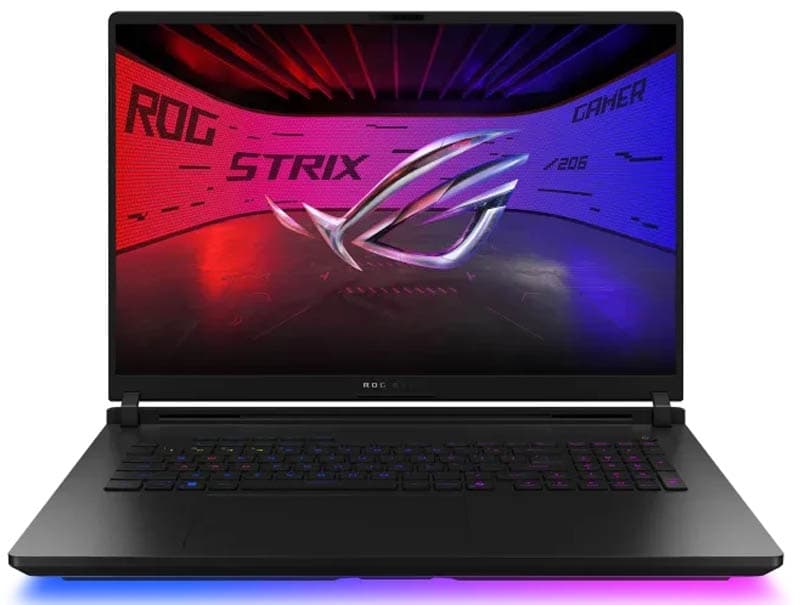 Игровой ноутбук Asus ROG Strix G18 G815LM-IS96 (Intel Ultra 9 275HX, 32 ГБ, 2ТБ, RTX 5060, 240 Гц, Win 11) Чёрный