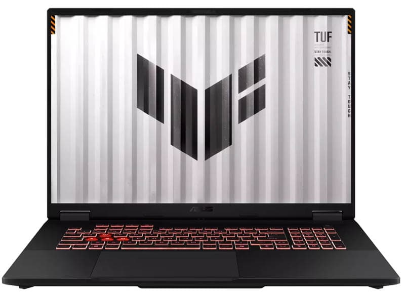 Игровой ноутбук Asus TUF Gaming 18 FA808UM-IS74 (Ryzen 7 260, 32 ГБ, 1024 ГБ, RTX 5060, 144 Гц, Win 11) Чёрный
