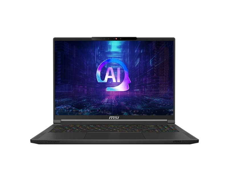 Игровой ноутбук MSI Stealth A16 AI A3HWIG‑073US (AMD Ryzen AI 9 365/32GB/1024GB SSD/16.0/OLED/GeForce RTX 5080 16Gb) Черный